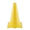 Champion Sports High Visibility Flexible Vinyl Cone, 12in, Yellow, PK3 C12YL - alternate 2